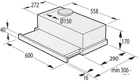 Кухонная вытяжка Gorenje TH64E3SGB