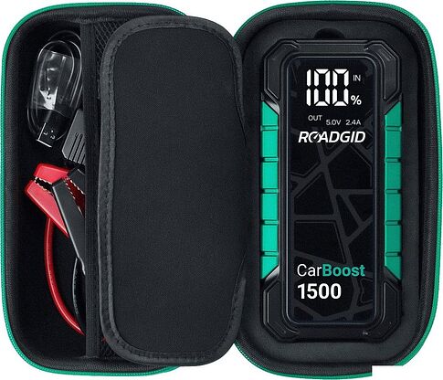 Портативное пусковое устройство Roadgid CarBoost 1500