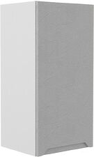 Шкаф навесной ДСВ Тренто П 350 левый (серый/белый)