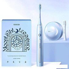 Электрическая зубная щетка Soocas X3 Pro (голубой, 1xStandart, 1xSoft, UV-бокс) Электрическая зубная щетка Soocas X3 Pro (голубой, 1xStandart, 1xSoft, UV-бокс)