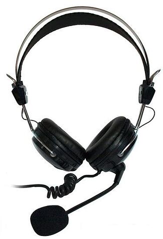 Наушники с микрофоном A4Tech HS-7P