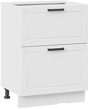 Шкаф напольный Трия Лорас 1Н6Я2 (белый/холст белый) Шкаф напольный Трия Лорас 1Н6Я2 (белый/холст белый)