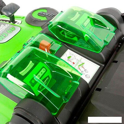 Колёсная газонокосилка Greenworks G40LM49DB (без АКБ)