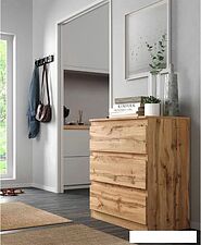 Комод НК-Мебель Stern Т-3 3 ящика (дуб вотан)