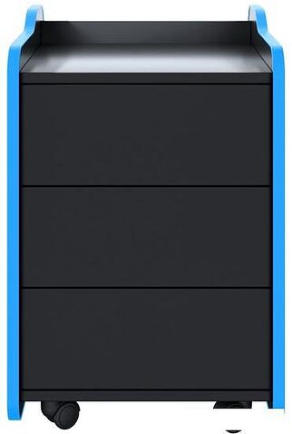 Тумба VMM Game Case 40 Black Blue CS-1BKBE (черный/синий)
