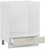 Шкаф напольный Трия Кимберли 1Н6Б (белый/крем)
