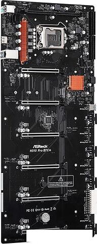Материнская плата ASRock H510 Pro BTC+