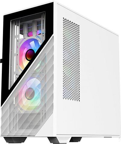 Корпус 1stPlayer DK D7 D7-WH-3F1-W