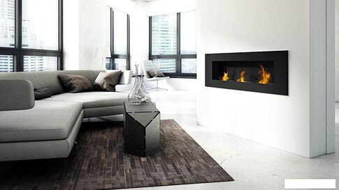 Биокамин Kratki Delta 3 (черный, с сертификатом TUV)