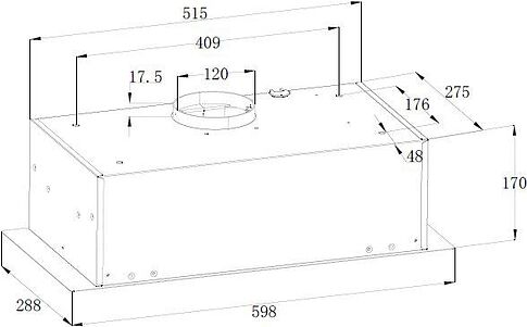 Кухонная вытяжка ZorG Basta 750 60 M (белый)