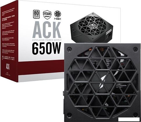 Блок питания 1stPlayer ACK 650W HA-650AC1
