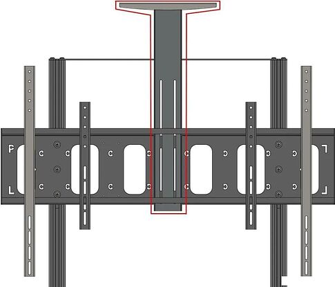 Полка для стойки PL FS-800/2.B