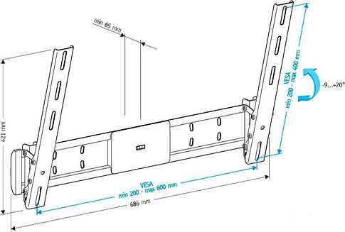 Кронштейн Holder LCD-T6609