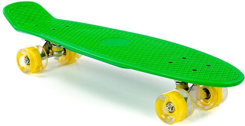 Пенниборд Полесье 89489 66 см (зеленый/желтый)