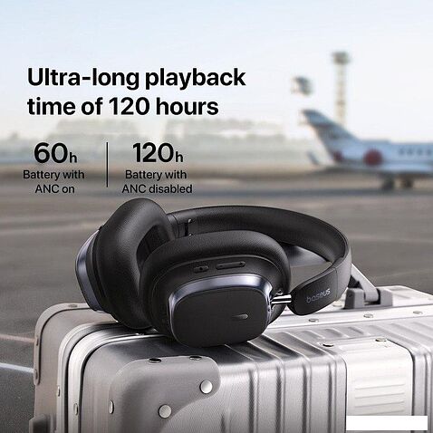 Наушники Baseus Bowie H1s (черный)