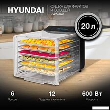 Сушилка для овощей и фруктов Hyundai HYFD-8800