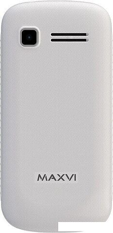 Телефон Maxvi B201 (белый)