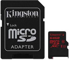 Карта памяти Kingston microSDXC UHS-I U3 (Class 10) 64GB (SDCA3/64GB) Карта памяти Kingston microSDXC UHS-I U3 (Class 10) 64GB (SDCA3/64GB)