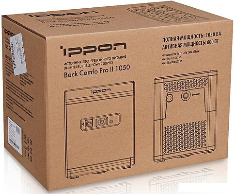 Источник бесперебойного питания IPPON Back Comfo Pro II 1050