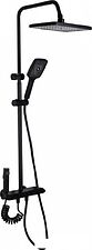 Душевая система  Ekko E2509-7 (черный матовый)