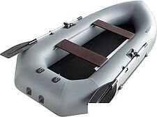 Гребная лодка Муссон К-280 (серый)