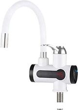 Проточный электрический водонагреватель-кран Unipump BEF-008AF с дисплеем и гибким изливом (силикон)