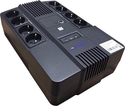 Источник бесперебойного питания IНЭЛТ Alpha 650 Schuko-8 IN650-AL-SCH8-KS