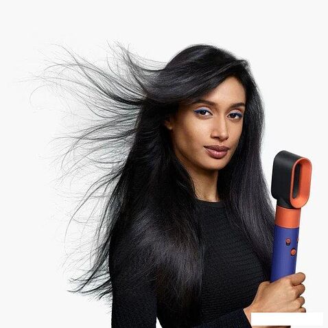 Фен-стайлер Dyson Airwrap Complete Long HS08 i.d. Diffuser (евровилка, синие румяна/топаз)