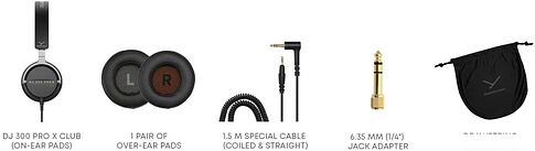 Наушники Beyerdynamic DJ 300 Pro X Club