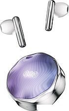 Наушники QCY FairyBuds T21 (серебристый/белый)