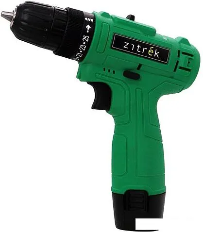 Дрель-шуруповерт Zitrek Green 12-Li-ion 063-4041 (с 1-м АКБ)