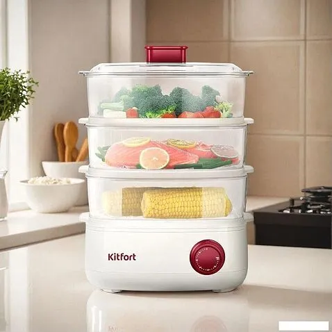 Пароварка Kitfort KT-6830