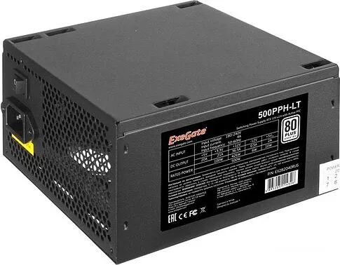 Блок питания ExeGate 500PPH-LT 80 Plus EX282040RUS