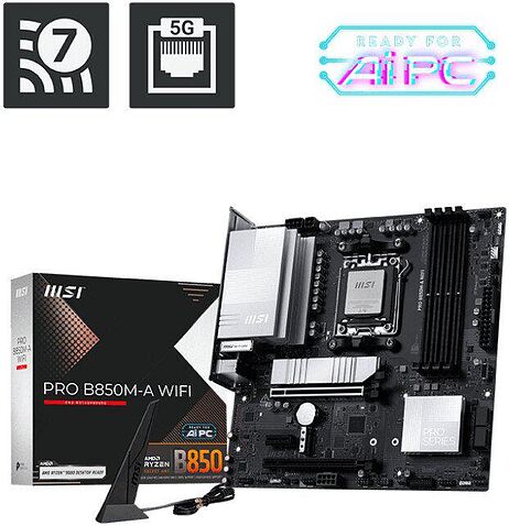 Материнская плата MSI Pro B850M-A WiFi