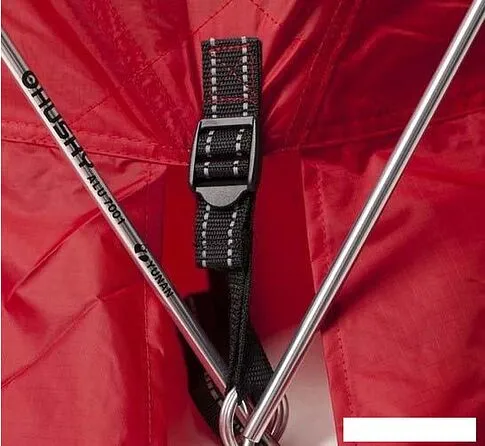 Треккинговая палатка Husky Fighter 3-4 (красный)