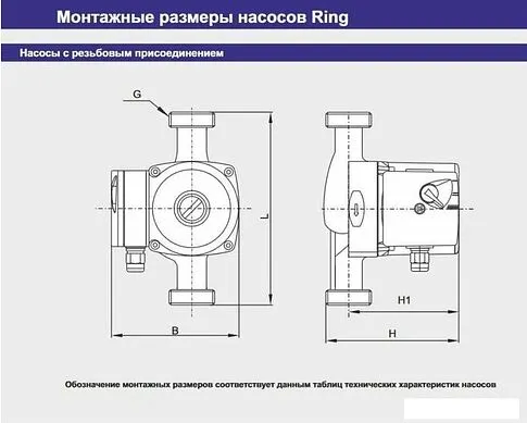 Циркуляционный насос Zota Ring 25-40 S 130