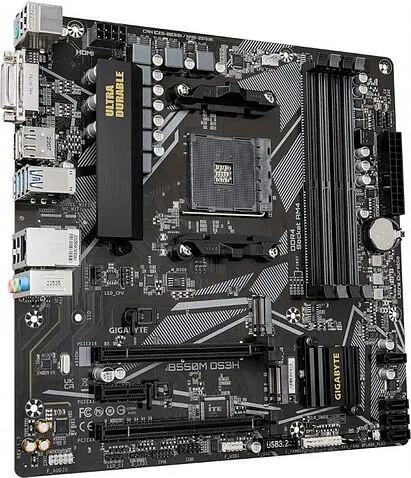 Материнская плата Gigabyte B550M DS3H (rev. 1.7)