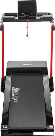 Электрическая беговая дорожка Sundays Fitness Middle Line T7F Plus (черный/красный)