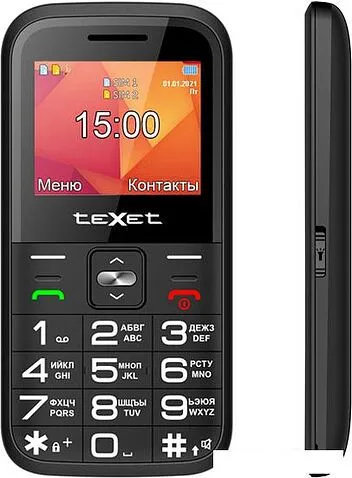 Мобильный телефон TeXet TM-B418 (черный)