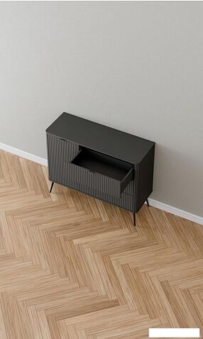 Тумба Arvento Rondo 1D3S (графит/дарк грей)
