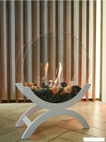 Биокамин ZeFire Iris средний светлый