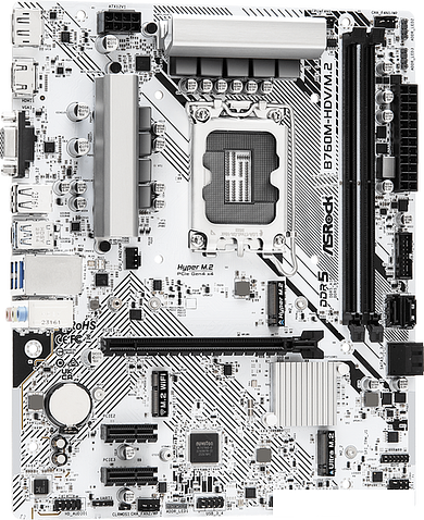 Материнская плата ASRock B760M-HDV/M.2