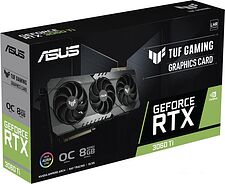 Видеокарта ASUS TUF Gaming GeForce RTX 3060 Ti OC Edition 8G GDDR6X TUF-RTX3060TI-O8GD6X-GAMING Видеокарта ASUS TUF Gaming GeForce RTX 3060 Ti OC Edition 8G GDDR6X TUF-RTX3060TI-O8GD6X-GAMING