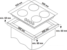 Варочная панель Candy CSVG64SGB