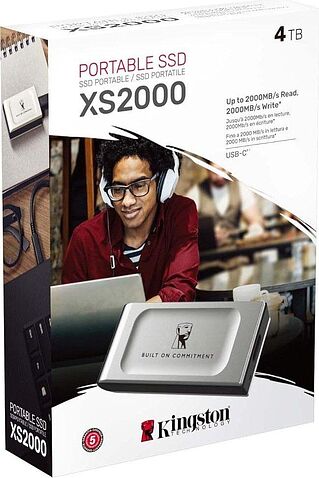 Внешний накопитель Kingston XS2000 4TB SXS2000/4000GA