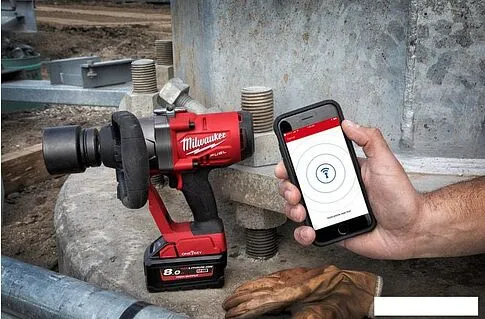 Гайковерт Milwaukee M18 ONEFHIWF1-802X ONE-KEY 4933459733 (с 2-мя АКБ, кейс)