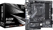 Материнская плата ASRock B450M Pro4 R2.0