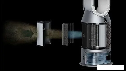 Климатический комплекс Dyson Purifier Humidify + Cool Autoreact PH3A (белый/никель)