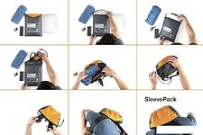 Рюкзак Lowepro SleevePack 13 (голубой/серый)