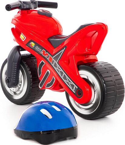 Каталка Полесье МХ 46765 (со шлемом)